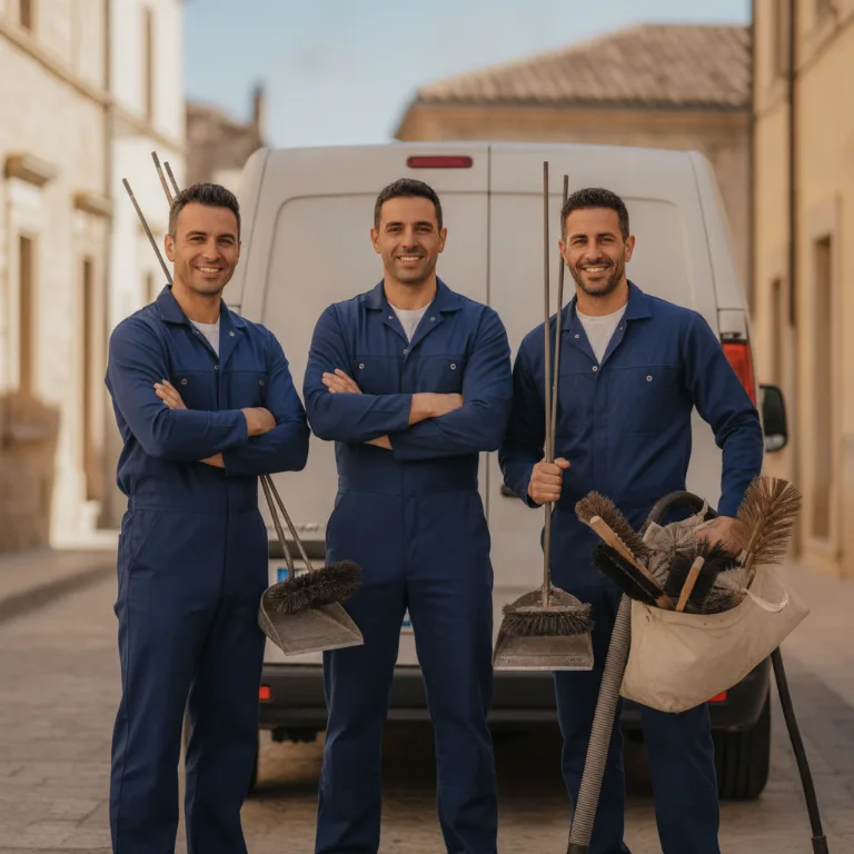Deshollinador equipo en Calvia